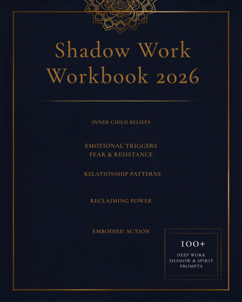 Shadow Work Workbook 2026 Printable