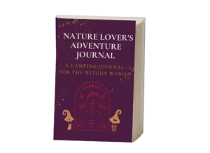 Nature Lover's Adventure Journal — printable camping journal for witchy women