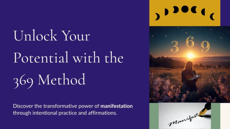 woman writing 369 manifestation method affirmations in a journal at sunrise