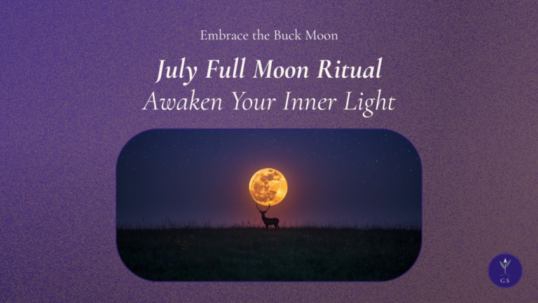 Buck moon ritual July 2026 blog graphic