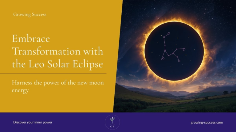 Leo solar eclipse August 2026 ritual blog graphic