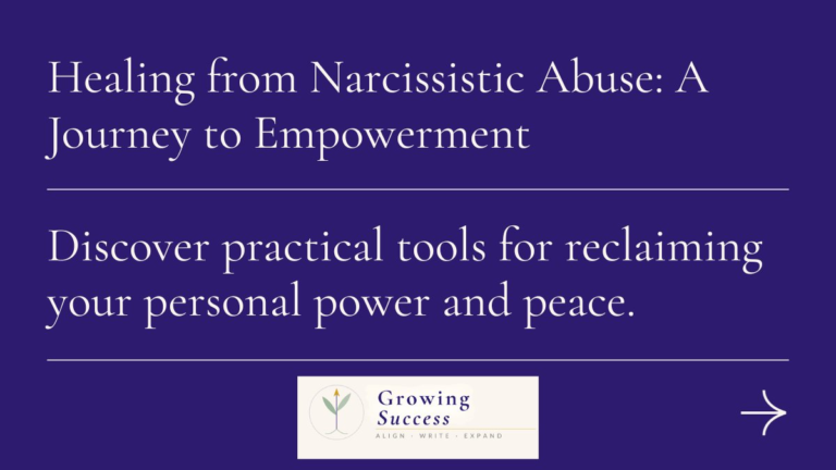 Stages of narcissistic abuse recovery blog graphic