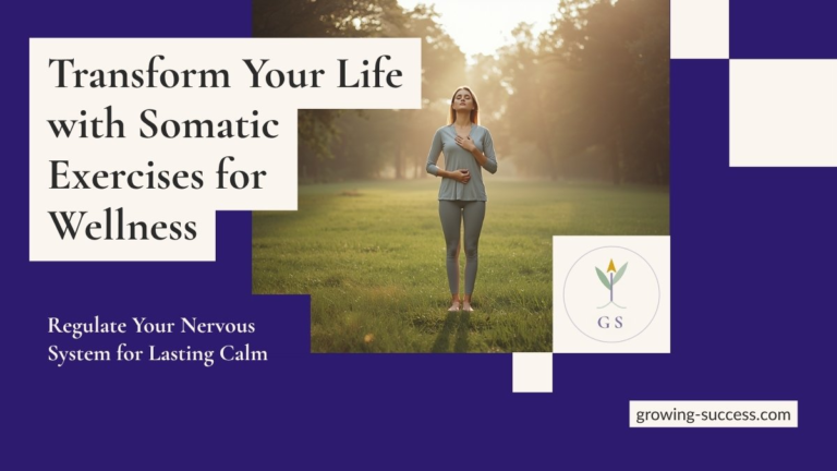 Somatic exercises for nervous system regulation blog graphic